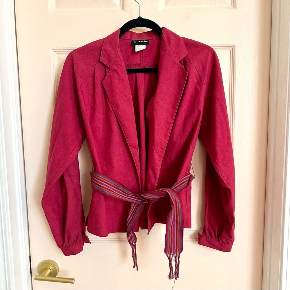 Vintage pink blazer top